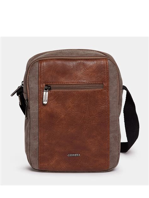 borsa tracolla carrera cuoio uomo